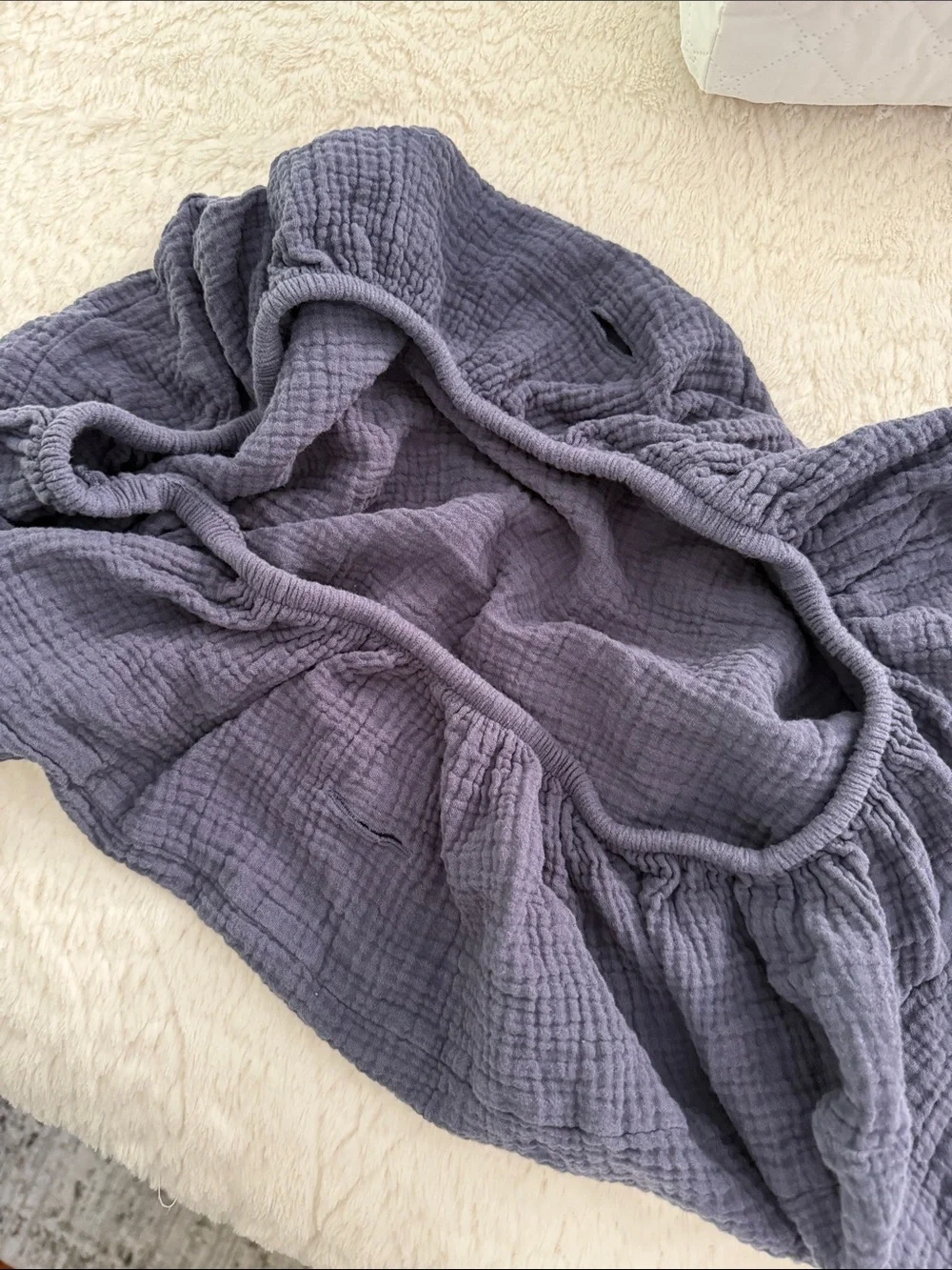 Set of two changing pad covers